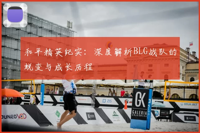 和平精英纪实：深度解析BLG战队的蜕变与成长历程