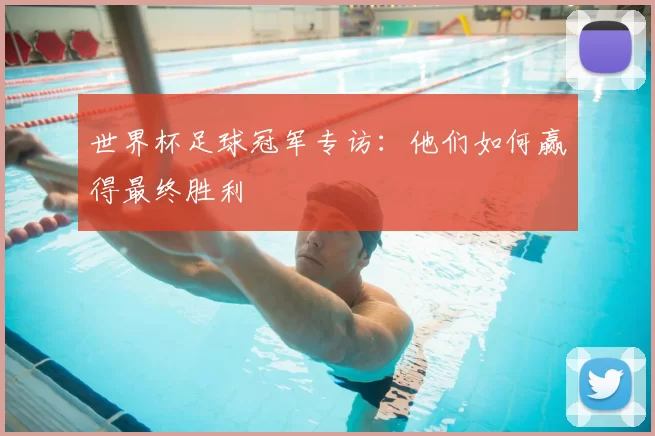 世界杯足球冠军专访：他们如何赢得最终胜利