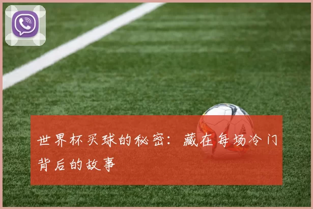 世界杯买球的秘密：藏在每场冷门背后的故事